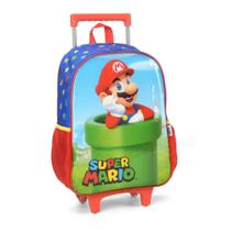 Mochila Rodinha G Super Mario Luigi IC39432