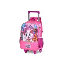 Mochila Rodinha Gatinha Nini Clio Escolar Original