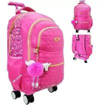 Mochila Rodinha Giratór Notebook Escola Juvenil Mc3765