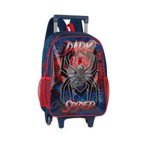 Mochila Rodinha Homem Aranha Spider Man Vermelho