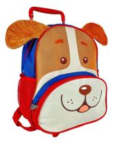 Mochila Rodinha Infantil Animais Clio Pets Carrinho