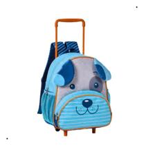 Mochila Rodinha Infantil Animais Clio Pets Carrinho