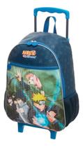 Mochila Rodinha Infantil Escolar Menino Naruto Time 7 Pacifc