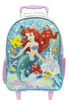 Mochila Rodinha M14 Princesas R1 Ariel Sereia Xeryus 11081