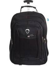 Mochila Rodinha Roda 40 Litros Puxador Reforçado Cabo De Aço e grande. Mochila Rodinha Roda 40 Litros Puxador Reforçado Cabo De Aço e grande.