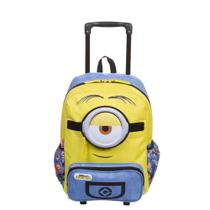 Mochila Rodinha Sestini Minions Infantil Amarelo 066086-00