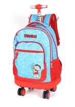 Mochila Rodinhas 360 Costas Turma Da Monica Magali Feminina