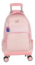 Mochila Rodinhas 360 Haste Dupla Crinkle Metalizado Up4you Mochila Rodinhas 360 Haste Dupla Crinkle Metalizado Up4you