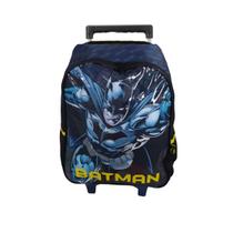 Mochila Rodinhas Batman ul - Luxcel Compartimento Amplo