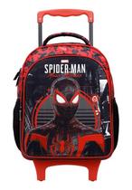 Mochila Rodinhas Com Alças Costas 14 Spider Man Miles Morales Aranha Pequena11691