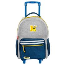 Mochila Rodinhas Escolar Sestini Mochilete Minions Tween College Masculino