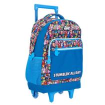 Mochila Rodinhas Escolar Stumble Guys College 15640 - Xeryus