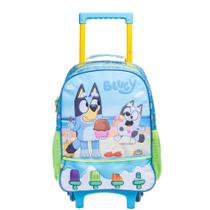Mochila Rodinhas Escolar Tamanho 14 M Bluey X 15541 - XERYUS