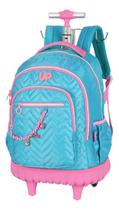 Mochila Rodinhas Escolar Viagem Feminina Up4You Menina Grand Mochila Rodinhas Escolar Viagem Feminina Up4You Menina Grand