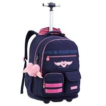 Mochila Rodinhas Feminina Compartimento Laptop ColorUp