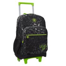 Mochila Rodinhas Gamer Bolsa Escolar Infantil Juvenil Grande