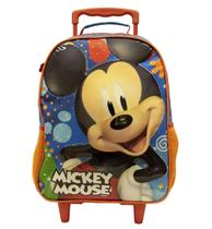 Mochila Rodinhas Infantil 16 Mickey G Escolar Xeryus-10510