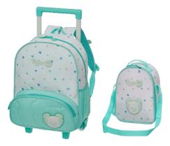 Mochila Rodinhas Lancheira Tigor T Tigre Bb Espaço Pacific