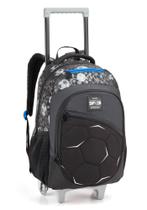 Mochila Rodinhas Masculino Infanto Juvenil Escolar Basquete/Futebol