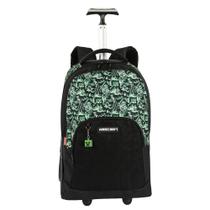 Mochila Rodinhas Mega Rodas Minecraft Z Camoterra Sestini