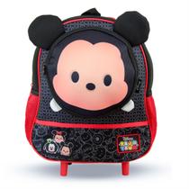 Mochila Rodinhas Mickey Mouse Disney Menino Infantil Escolar Masculino