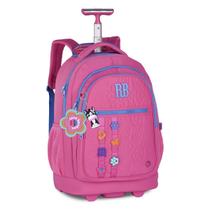 Mochila Rodinhas Rebecca Bonbon Bolsa Adolescente Feminina Mochila Rodinhas Rebecca Bonbon Bolsa Adolescente Feminina