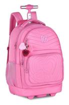 Mochila Rodinhas Reforçada Rebecca Bonbon Metalassê Oficial Clio RB24673