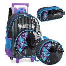 Mochila Rodinhas WANDINHA ADDAMS Preto - Luxcel