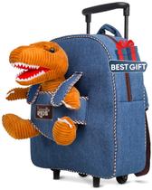 Mochila rolante, mala infantil Naturally KIDS Dinosaur