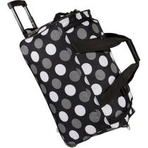 Mochila rolante Rockland New Black Dot 22 polegadas