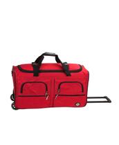 Mochila rolante Rockland RED 30L com rodas e expansível