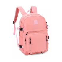 Mochila Rosa Com Porta Laptop Up4you - Luxcel