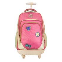 Mochila Rosa Glitter Packn'Go, Estilo E Funcionalidade Para Brilhar Na Escola