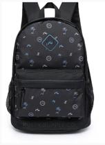 Mochila rusty bay beach preto rt0019