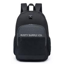Mochila Rusty Masculina Bolsa Grande Espaçosa Impermeável Notebook Resistente