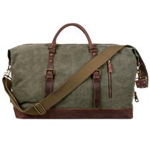 Mochila S-ZONE Mochila de lona S-ZONE, bolsa de viagem, fim de semana, masculina Mochila S-ZONE Mochila de lona S-ZONE, bolsa de viagem, fim de semana, masculina