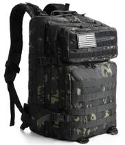 Mochila Saboos Military Tactical 45L resistente à água