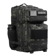Mochila Saboos Tactical 45L Military Nylon Impermeável