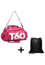 Mochila Saco + Bolsa Para Academia Esporte Fitness Treino Gym Sport Multifuncional Kimono Bolso Para Tênis Kit