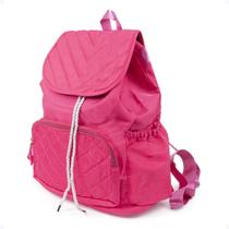 Mochila Saco Escolar Menina Reforçada Sem Desenho Moderna