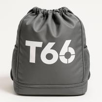 Mochila Saco Esportes T66 Impermeável Com Fecho De Cordão e zíper