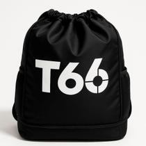 Mochila Saco Impermeável T66 Para Ginástica Com Divisória e zíper