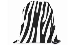 Mochila Saco Personalizada Academia Estampa Zebra