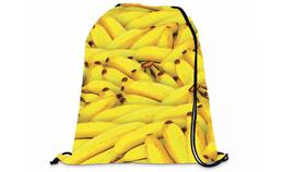 Mochila Saco Personalizada Fitness Bananas Frutas