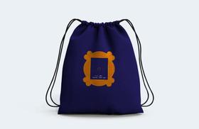 Mochila Saco Personalizado Criativo Quadro Friends