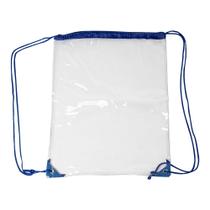 Mochila Saco Transparente com Alça de Nylon Ajustável
