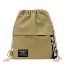 Mochila Sacola Lona Resistente Praia Viagem Passeio Estilosa Reforçada Linda