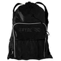 Mochila sacola mesh preta 40L Tryde Transporte Molhados natacao academia Mochila sacola mesh preta 40L Tryde Transporte Molhados natacao academia