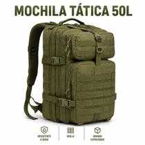 Mochila Safo Command 50L Impermeável para Trekking e Viagem com Múltiplos Compartimentos e Sistema MOLLE Mochila Safo Command 50L Impermeável para Trekking e Viagem com Múltiplos Compartimentos e Sistema MOLLE