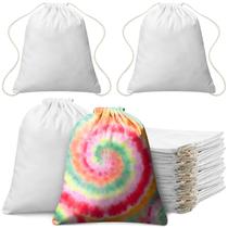 Mochila Saintrygo 24 unidades de algodão com cordão ajustável 35x41 cm Mochila Saintrygo 24 unidades de algodão com cordão ajustável 35x41 cm